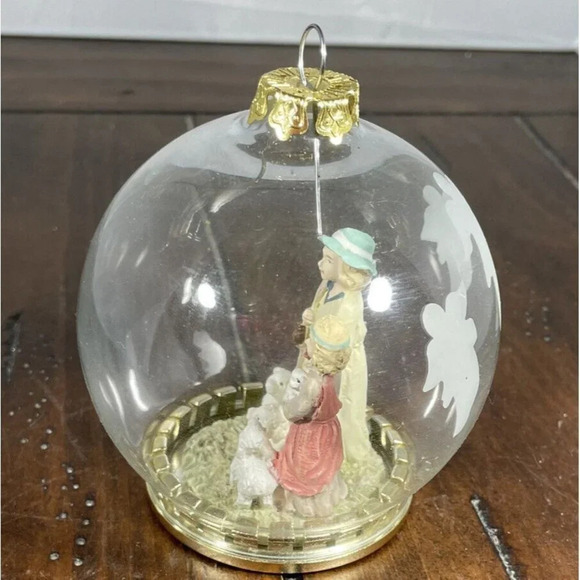 House Of Lloyd Shepherd Christmas‎ Around the World Glass Ball Ornament 1995 - Picture 4 of 5